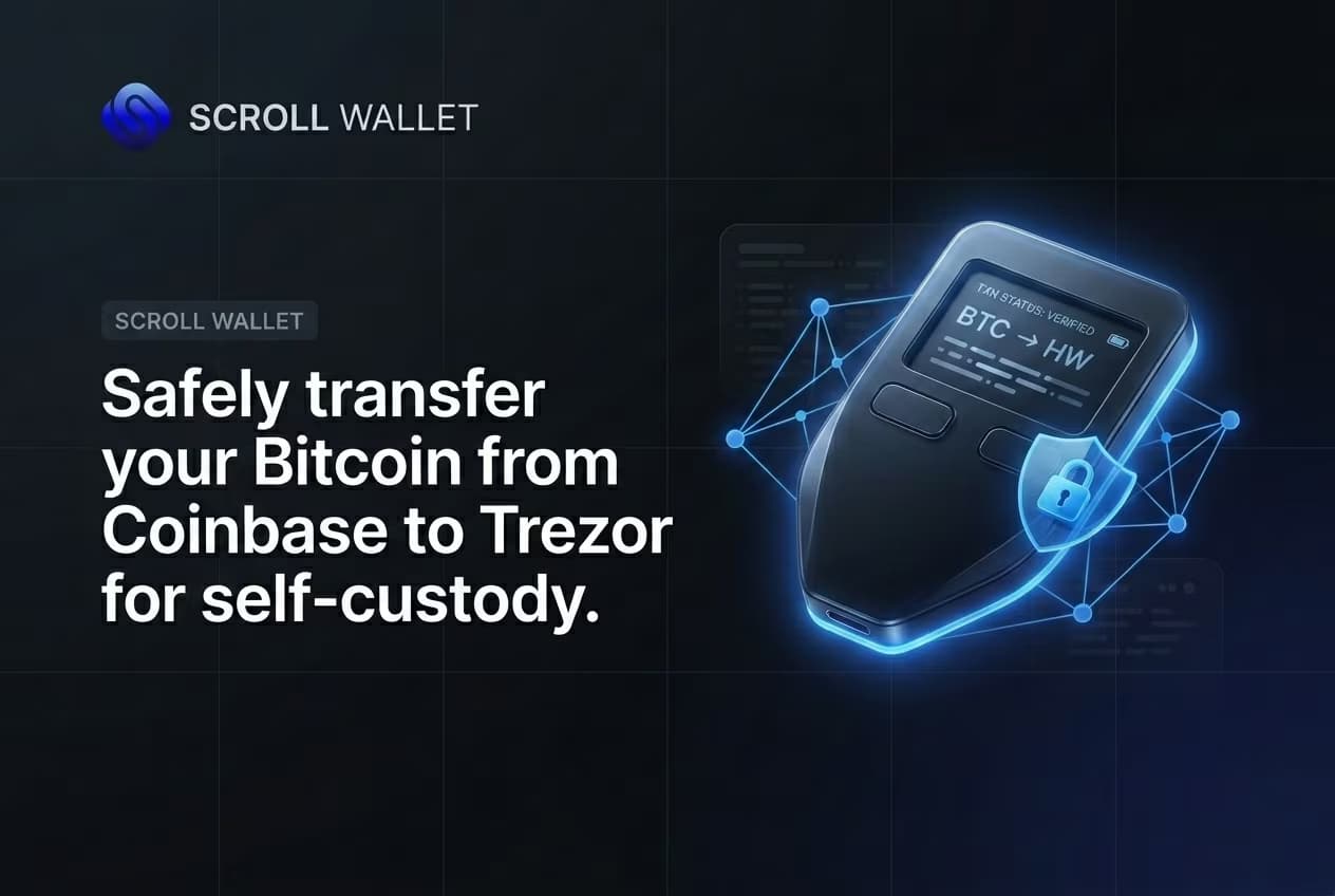 How to Transfer Bitcoins From Coinbase to Trezor Safely