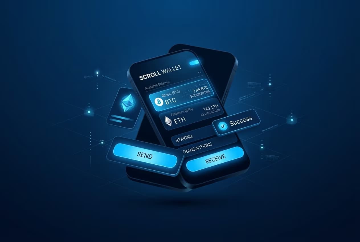 Fastest Way To Send Crypto Via Scroll Wallet L2 Solution | Scroll Wallet