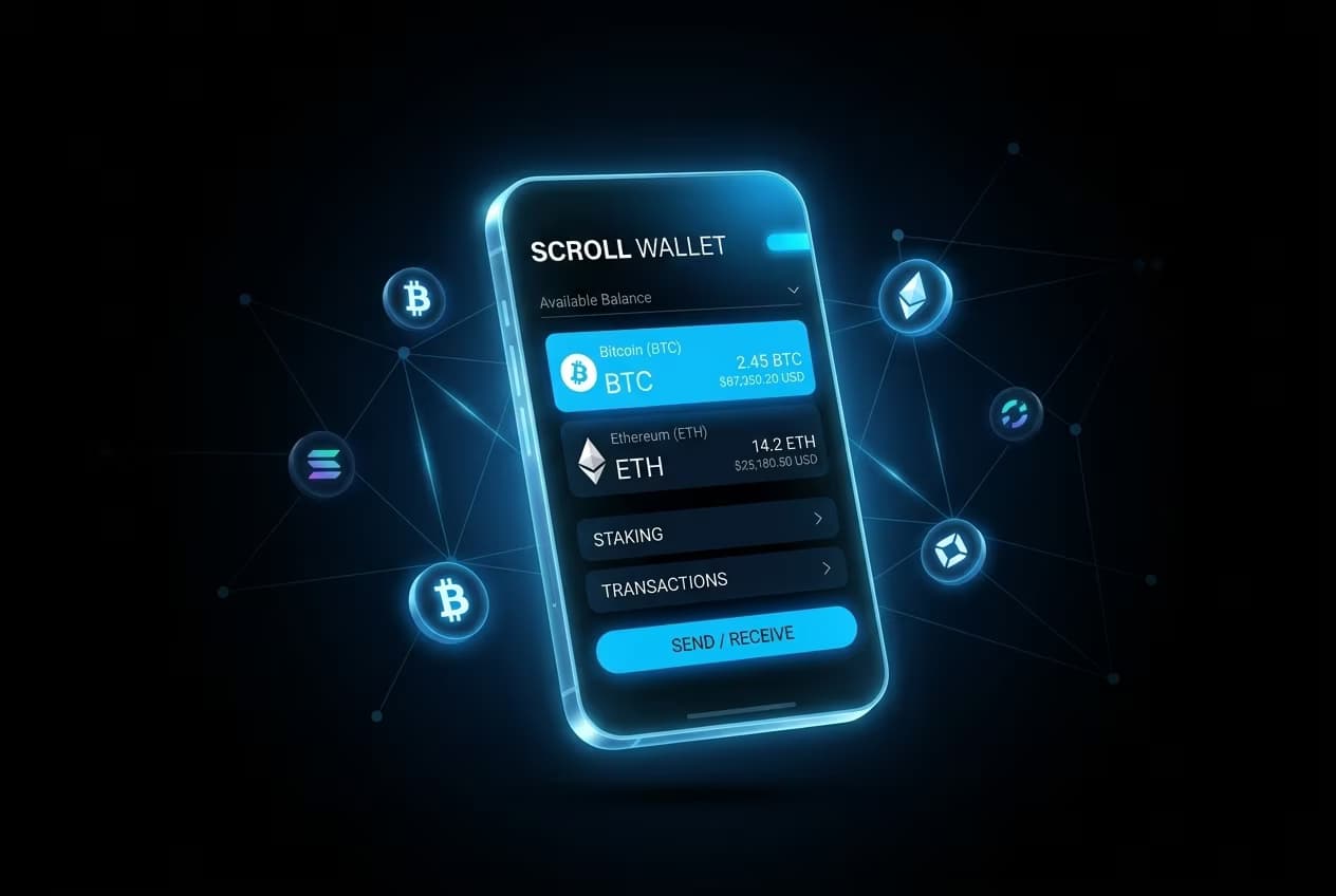How To Transfer Crypto Currency Securely Scroll Wallet 2026 | Scroll Wallet
