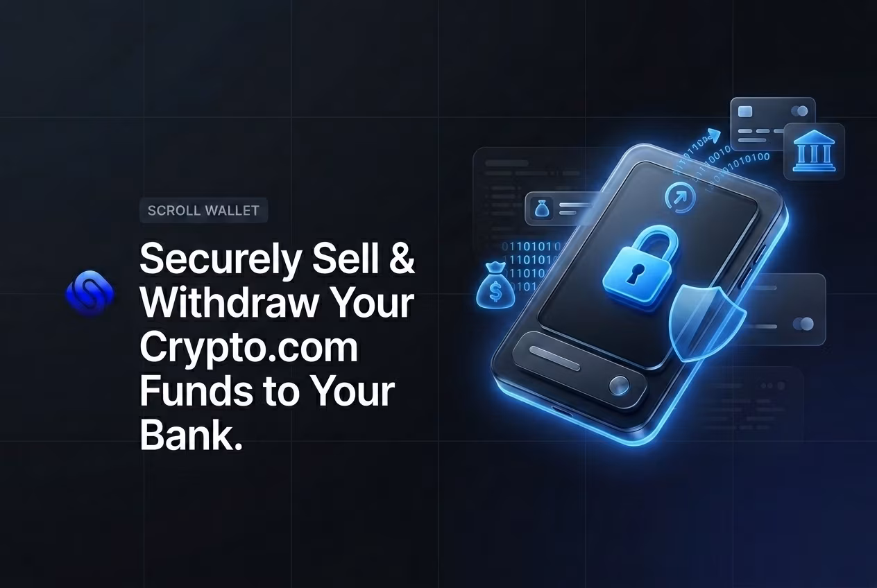 How to Sell and Withdraw Money from Crypto.com to a Bank