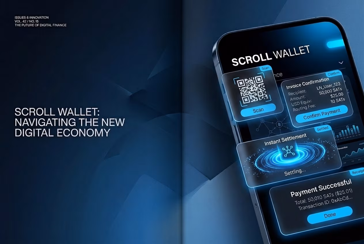 Lightning payment flow QR scan to instant settlement in bitcoin wallet