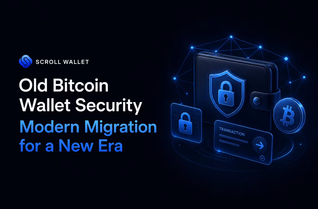 Old Bitcoin Wallet Security and Modern Migration | Scroll Wallet