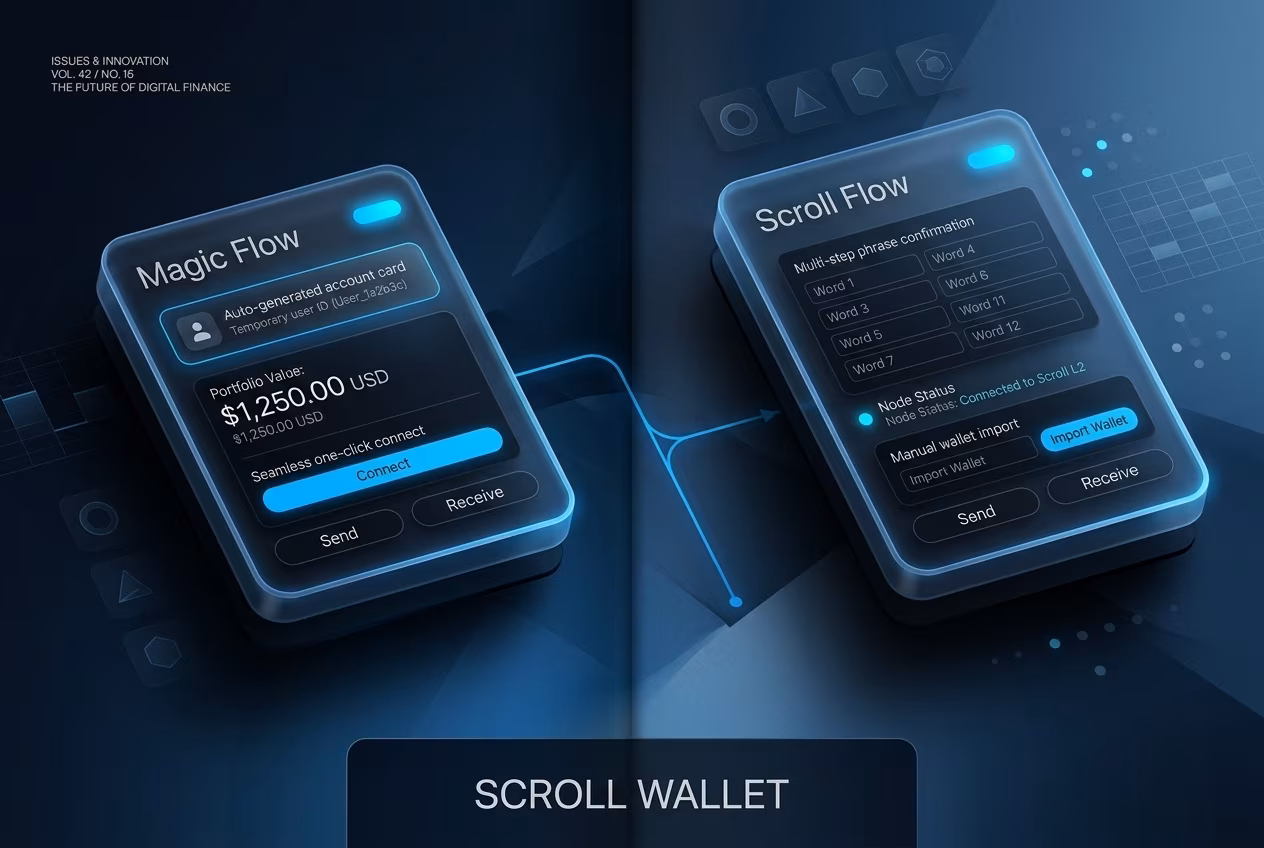 Magic wallet web3 onboarding paths embedded versus self-custody flow