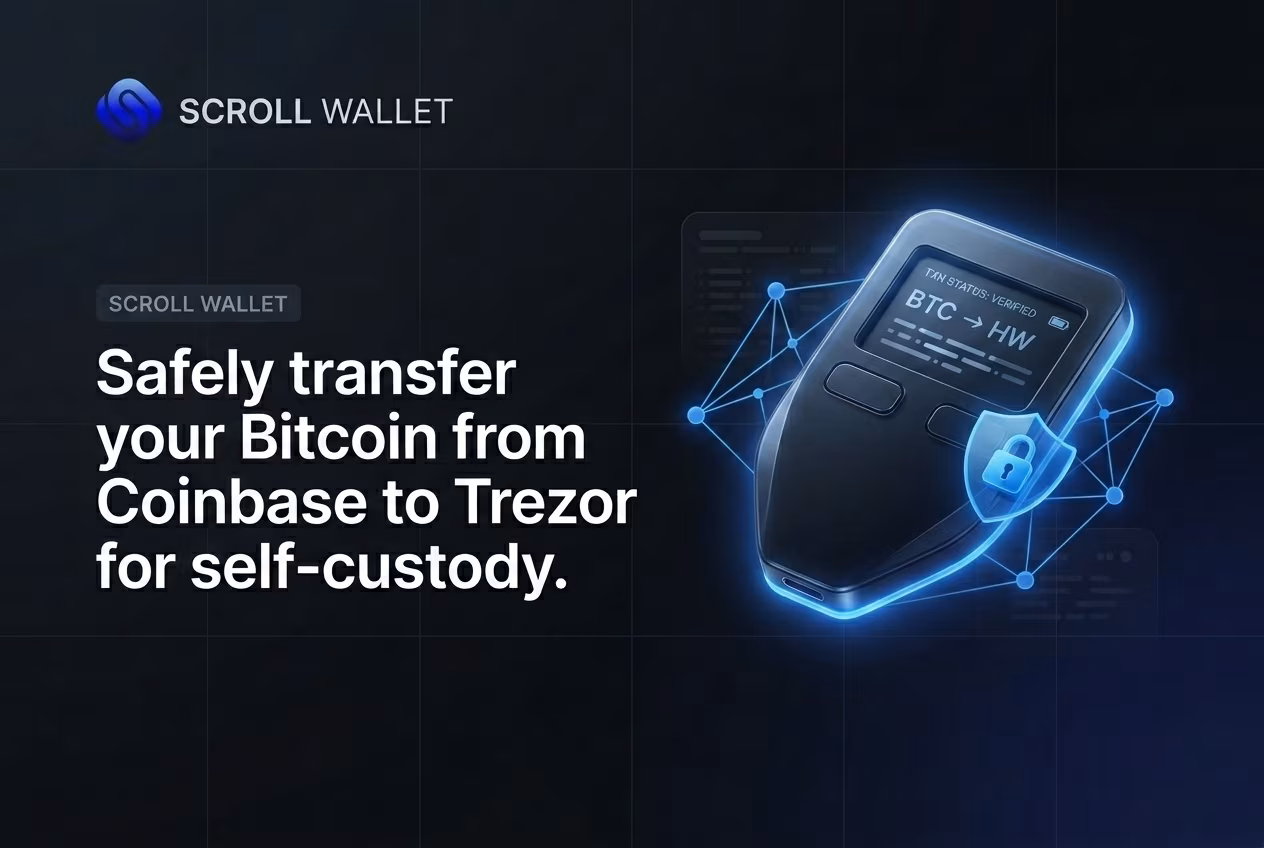 How to Transfer Bitcoins From Coinbase to Trezor Safely