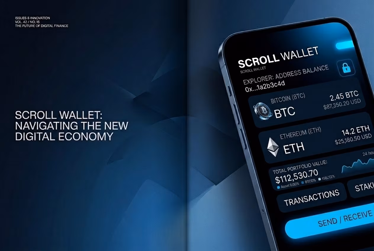 User checks crypto wallet balance in a blockchain explorer